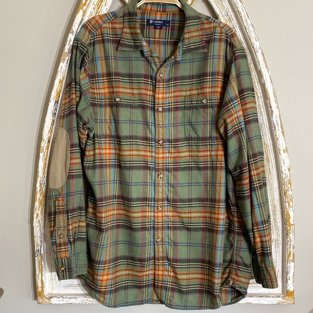 Men’s Cremieux flannel shirt